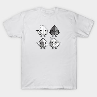 Origami birds doodle T-Shirt